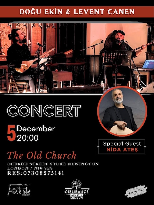 Doğu Ekin Ve Levent Canen 5 Aralık’ta Londra’da Sahne Alıyor 1