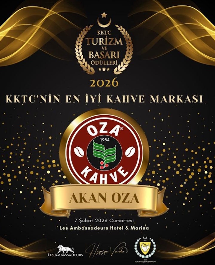 Oza Kahve Oza Kahve, Kktc’ni̇n En İyi̇ Kahve Markasi