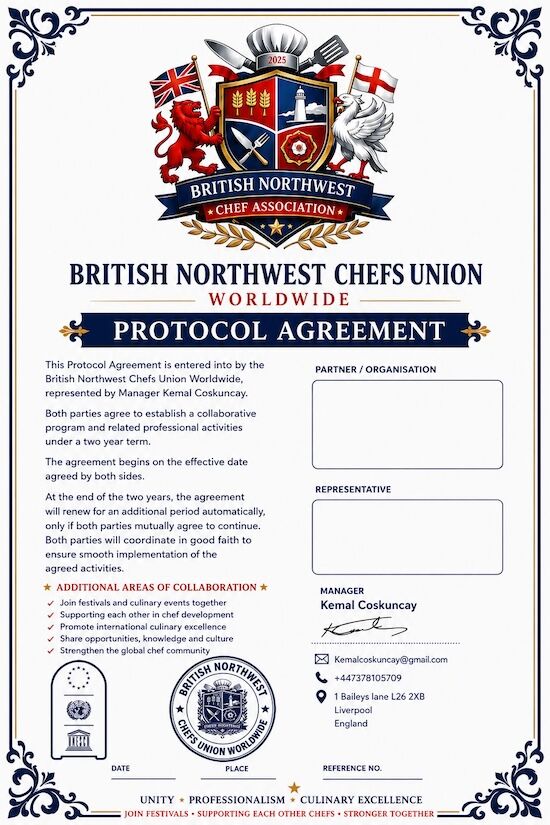 British Northwest Chefs Union And Association