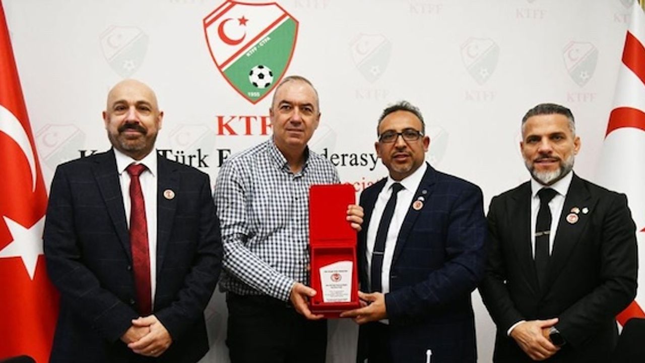 TTFF, Kuzey Kıbrıs Türk Futbol Federasyonu'nu ziyaret etti