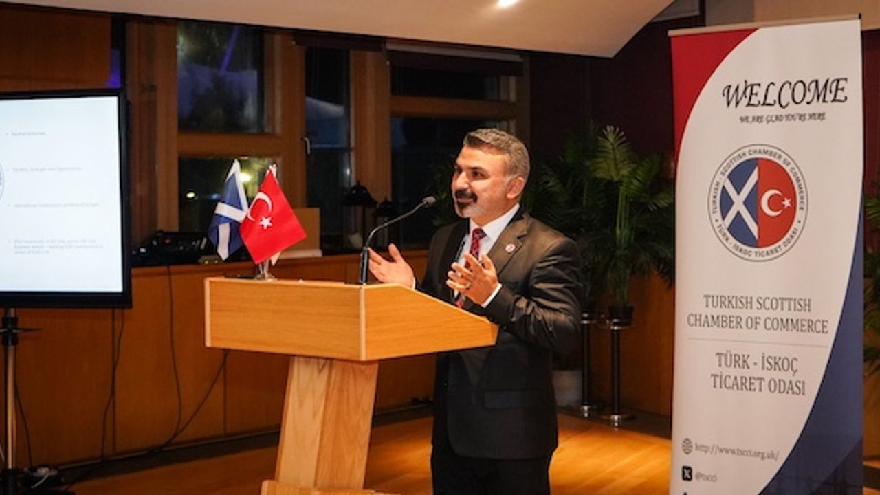 Türk-İskoç Ticaret Odası Başkanı Fırat, İskoçya ve Türkiye Arasında Ticari İşbirlikleri Güçleniyor