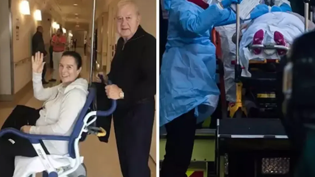 Hülya Koçyiğit Londra'da AVM'de alışveriş yaparken kaza geçirdi, ölümden döndü