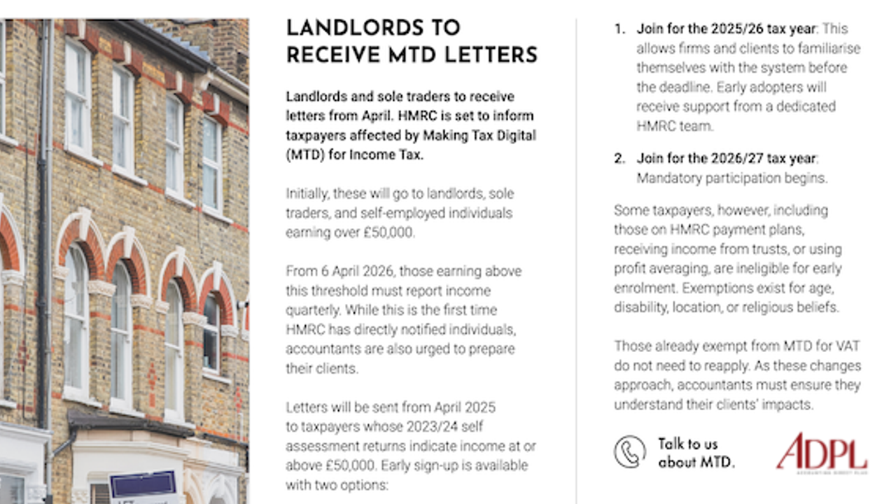 HMRC, Ev sahipleri ve serbest meslek sahiplerine gelir vergisi mektupları gönderecek