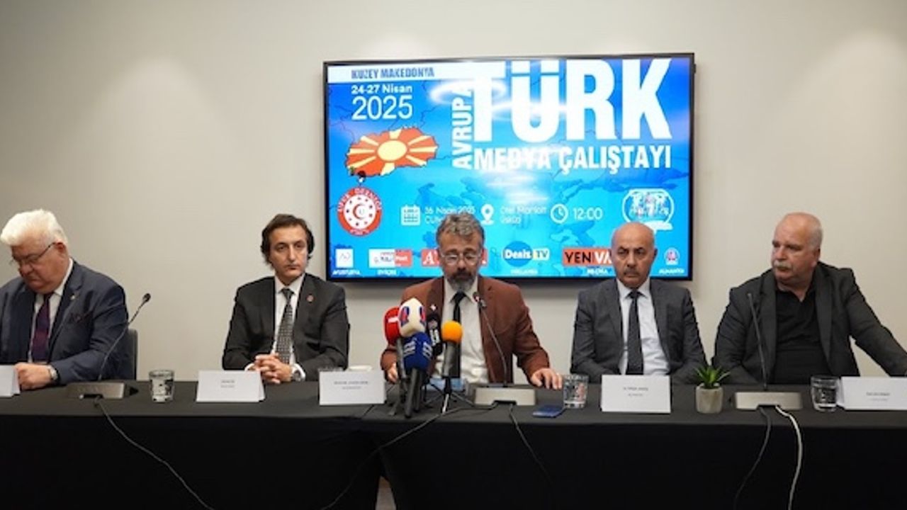 Avrupa'dan Gazeteciler Üsküp’te Türk Medya Çalıştayını gerçekleştirdi