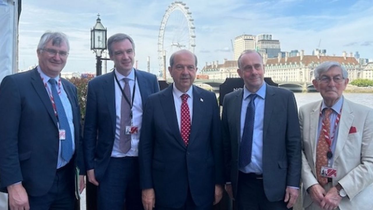 Birleşik Krallık'ta KKTC Cumhurbaşkanı Ersin Tatar'dan üst düzey görüşmeler