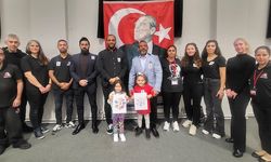 TTFF, Dr Fazıl Küçük Türk okulu 10 Kasım Atatürk'ü anma törenine katıldı