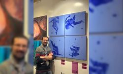 Londra'da Beyond the Frame sergisinde ressam Saeed'in eseri yer alıyor