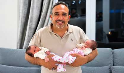 TTFF Başkanı İrfan Davulcular’ın Çifte Torun Sevinci