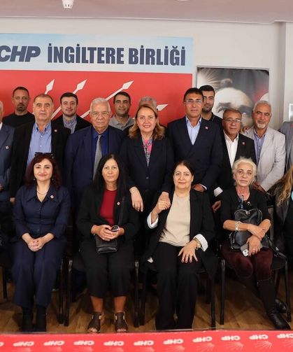 CHP'li Semra Dinçer Londra'da İngiltere Birliği ile buluştu