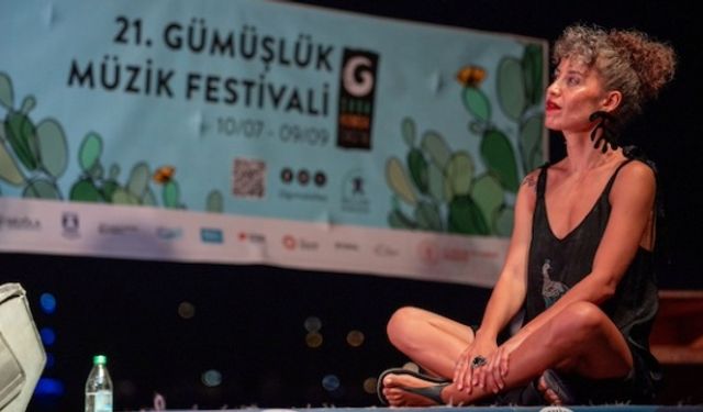 Gümüşlük Müzik Festivali'nde Çağıl Kaya Band ile Suda