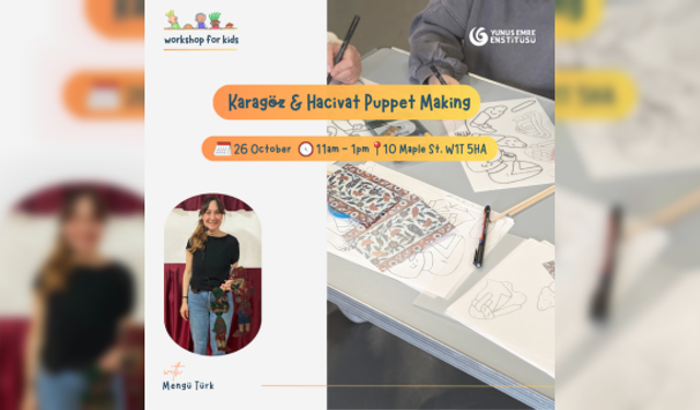 Londra Yunus Emre Enstitüsü’nden Karagöz ve Hacivat Atölyesi