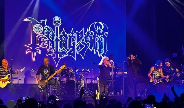 Pentagram kasırgası türkçe rock efsanesi Londra'da gümbürdedi
