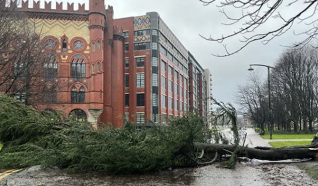 Eowyn Fırtınası nedeniyle Birleşik Krallık'ta uçuşlar iptal edildi