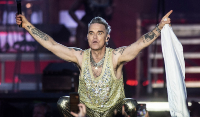 İngiliz şarkıcı Robbie Williams'ın İstanbul konseri
