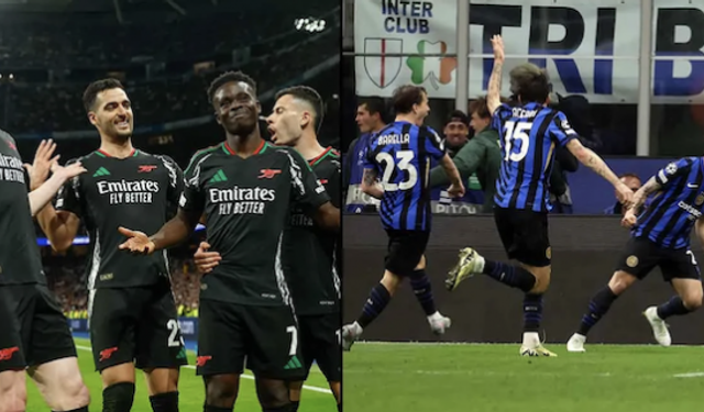 Şampiyonlar Liginde Arsenal rüzgarı !  Yarı finali eşleşmeleri belli oldu