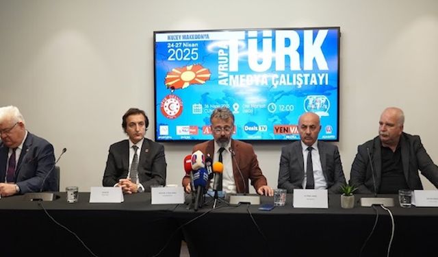 Avrupa'dan Gazeteciler Üsküp’te Türk Medya Çalıştayını gerçekleştirdi