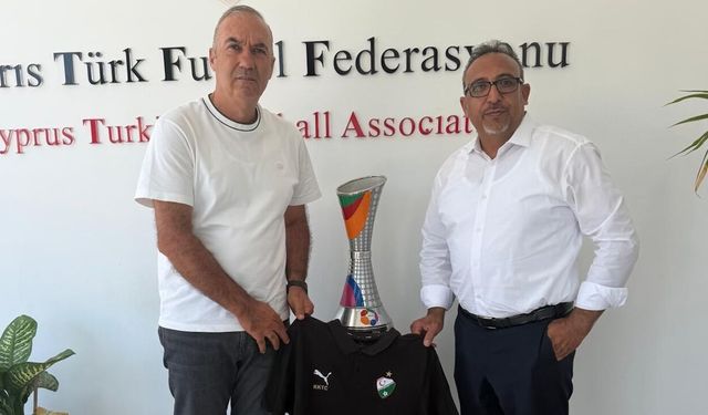 İngiltere Türk Toplumu Futbol Federasyonu'ndan Kıbrıs Türk Futbol Federasyonu'na Anlamlı Ziyaret